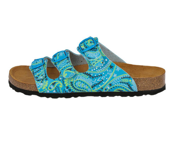 Pantolette Damen Schnallen LICO Bioline Lady Power