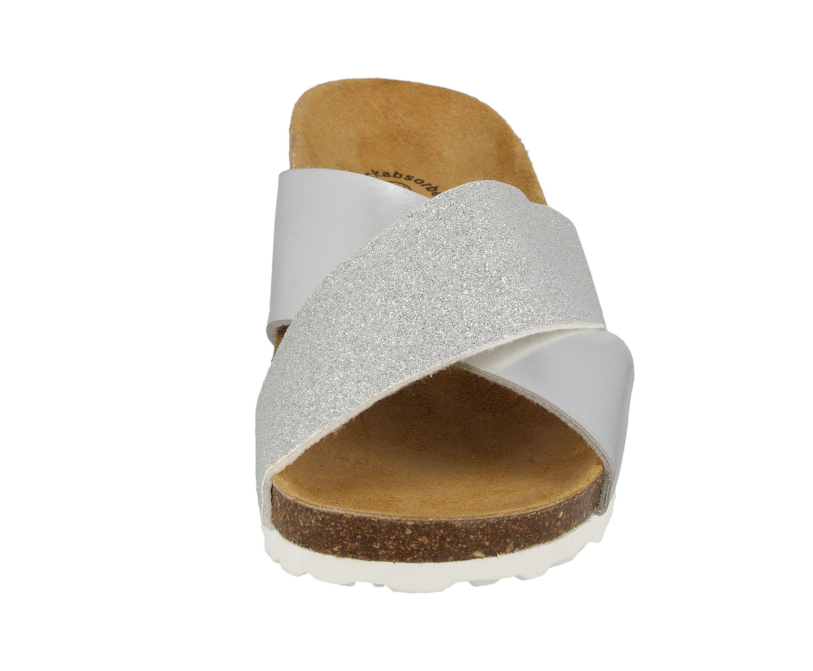 LICO Bioline Prime Pantolette Damen mit Lederdecksohle 3/6