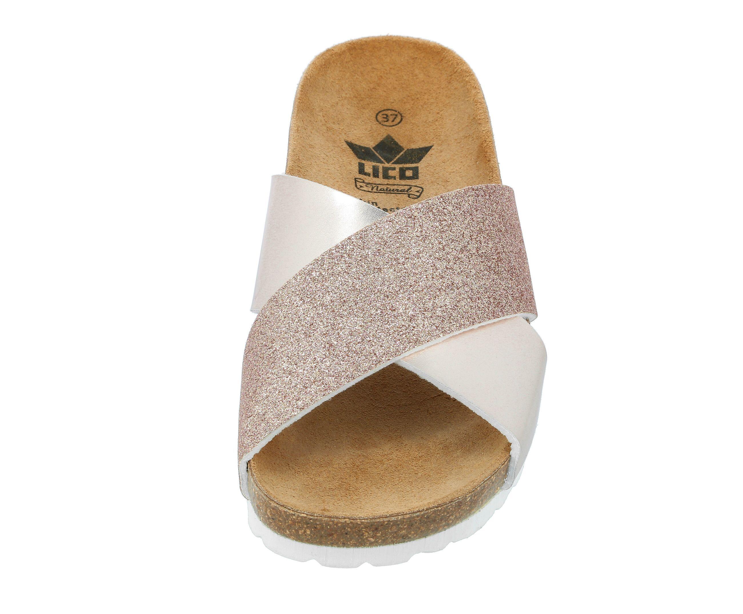 LICO Bioline Prime mule femme avec semelle intérieure en cuir 3/6