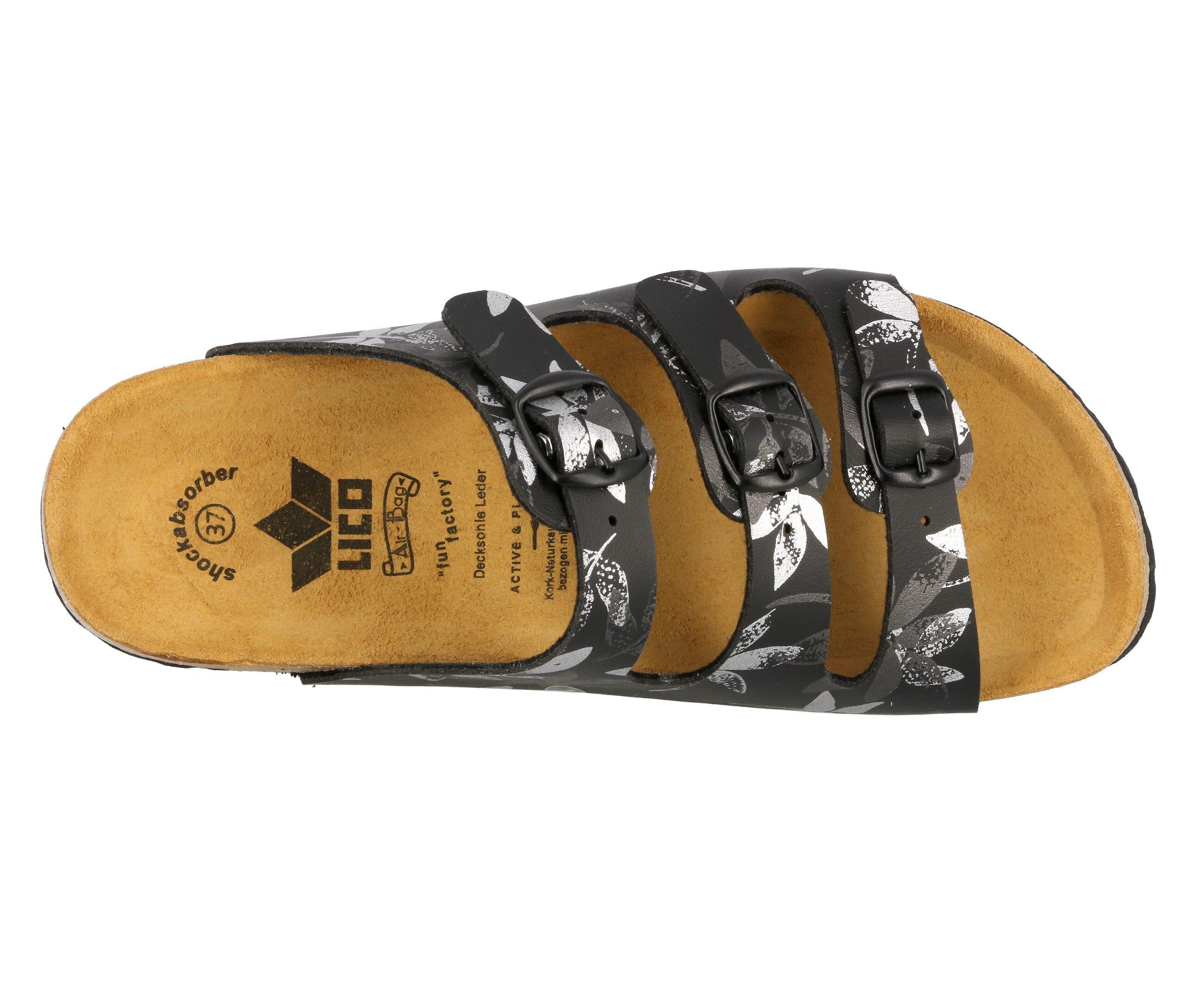 Mule Boucles Femmes LICO Bioline leave 5/6