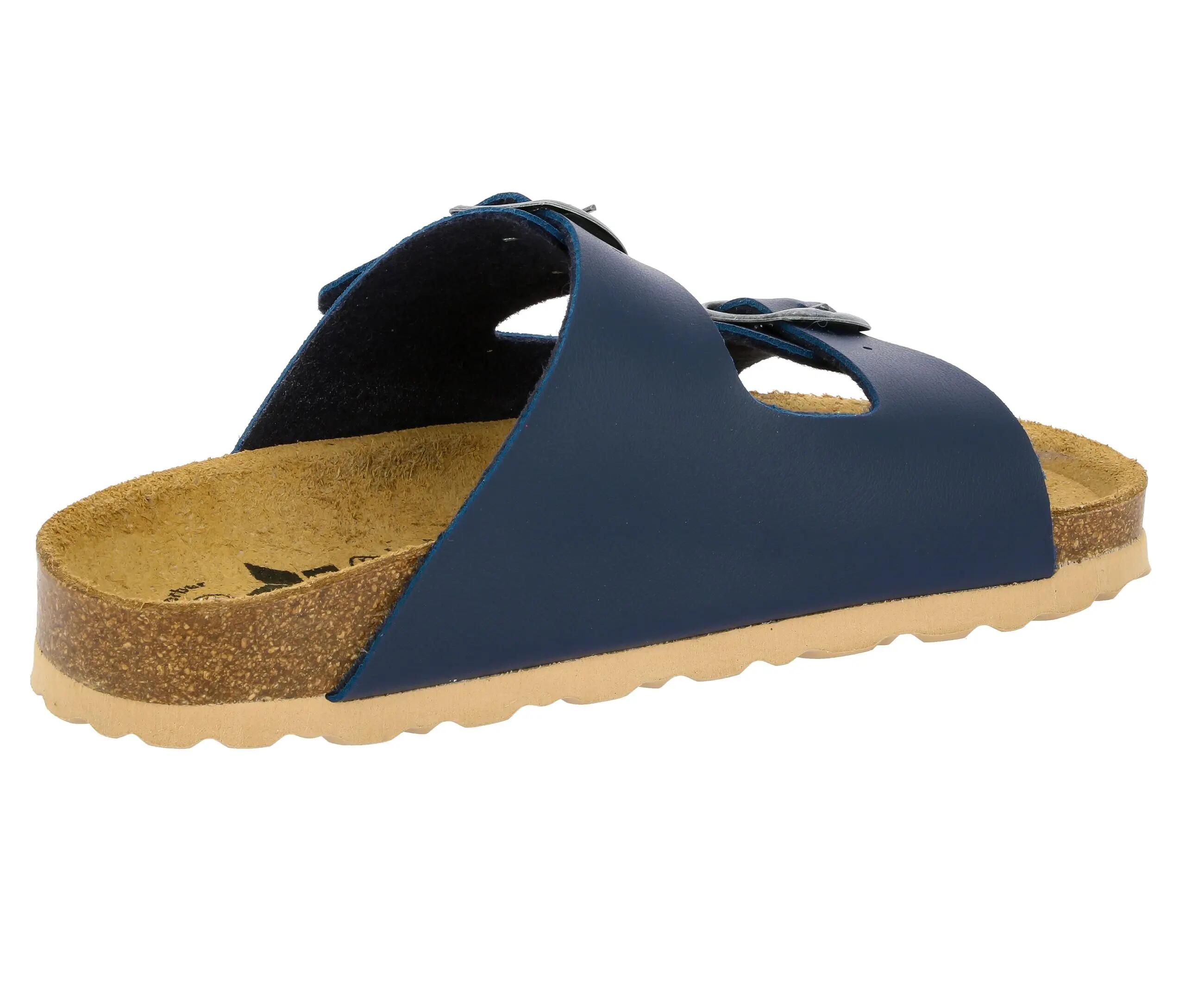 mule - loisir - enfants - 3 boucles réglables - confortable - dunkelblau 4/6