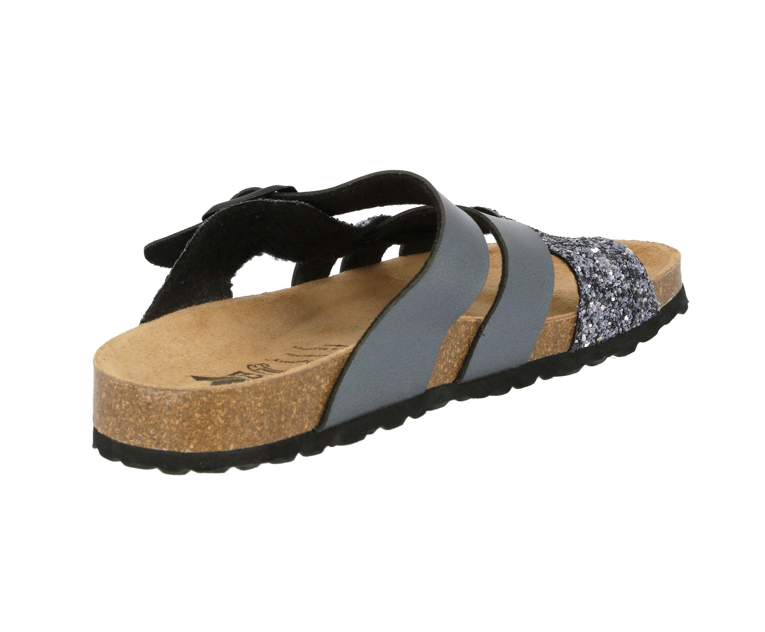 LICO Bioline Gleam Pantolette Damen mit Schnalle 4/6
