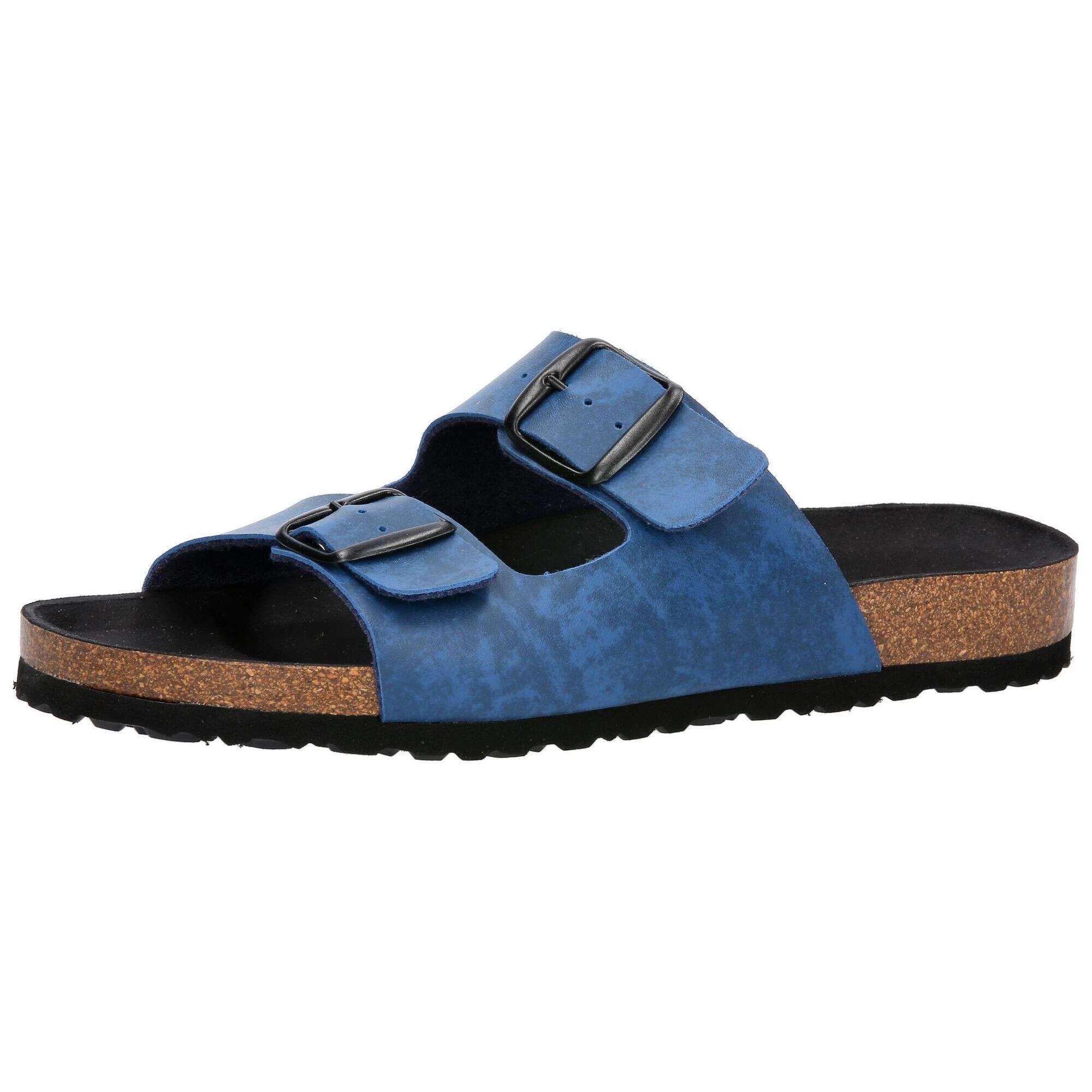 Lico - Mule Boucles Hommes Lico Bioline Man Vegan - Sandales - Bleu - Decathlon
