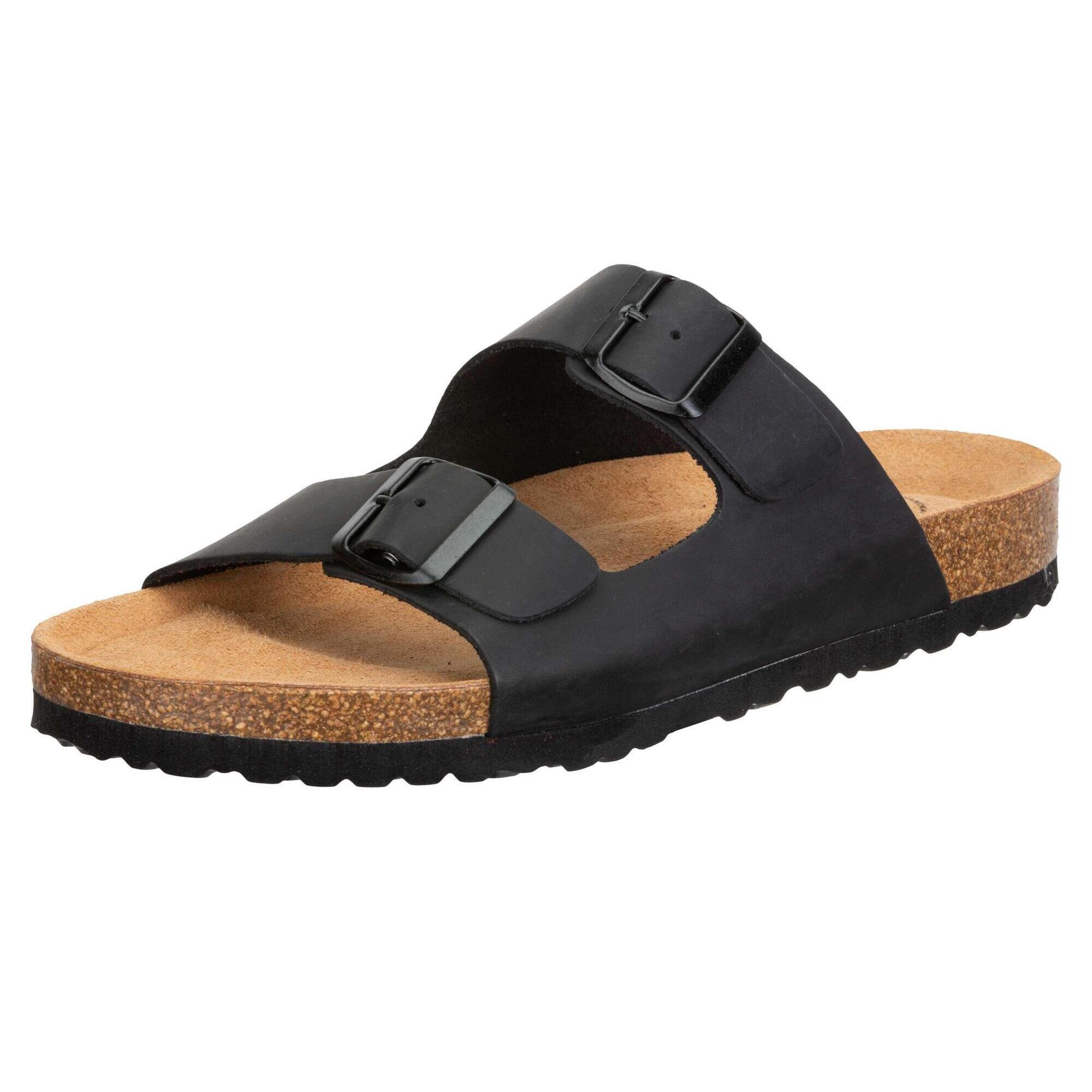 Lico - Mule Boucles Hommes Lico Alvaro - Sandales - Noir - Decathlon