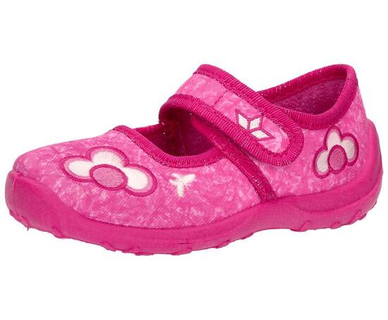 Hausschuh Mädchen Klettverschluss LICO Sweet Girl