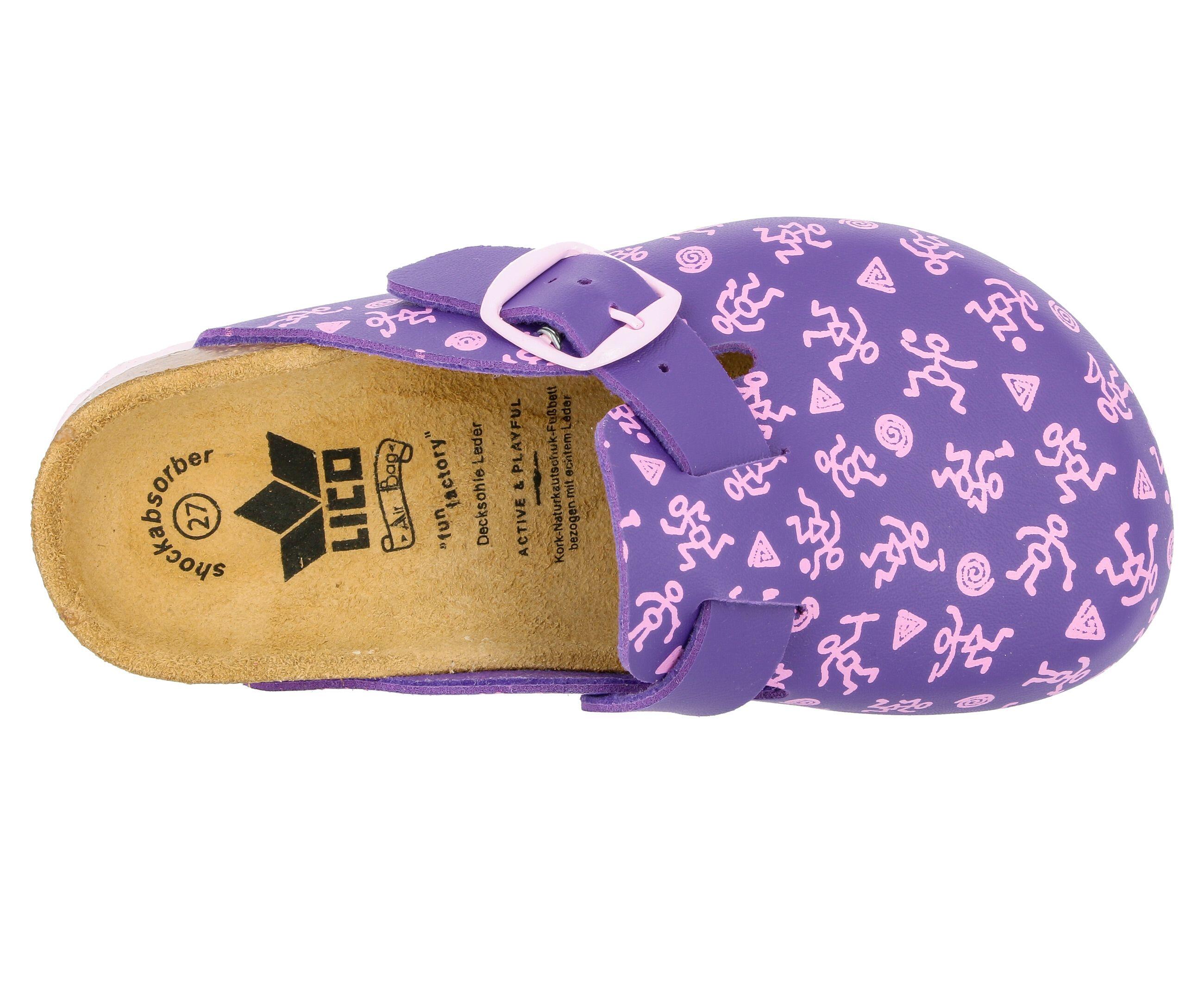 Mule Mocassins Filles LICO Bioline Clog Kids 5/6