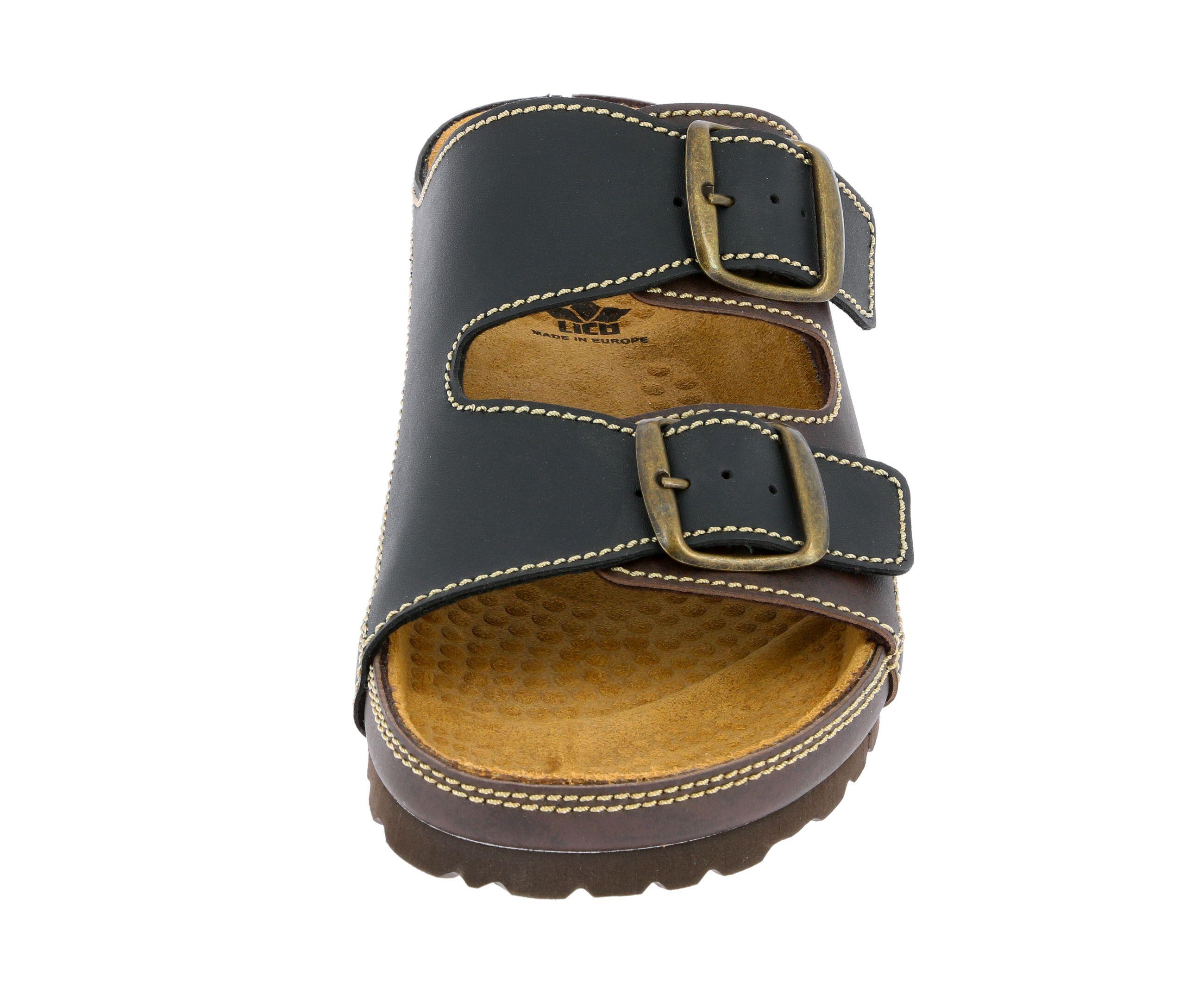 LICO Natural Man mule homme avec boucles réglables 3/6