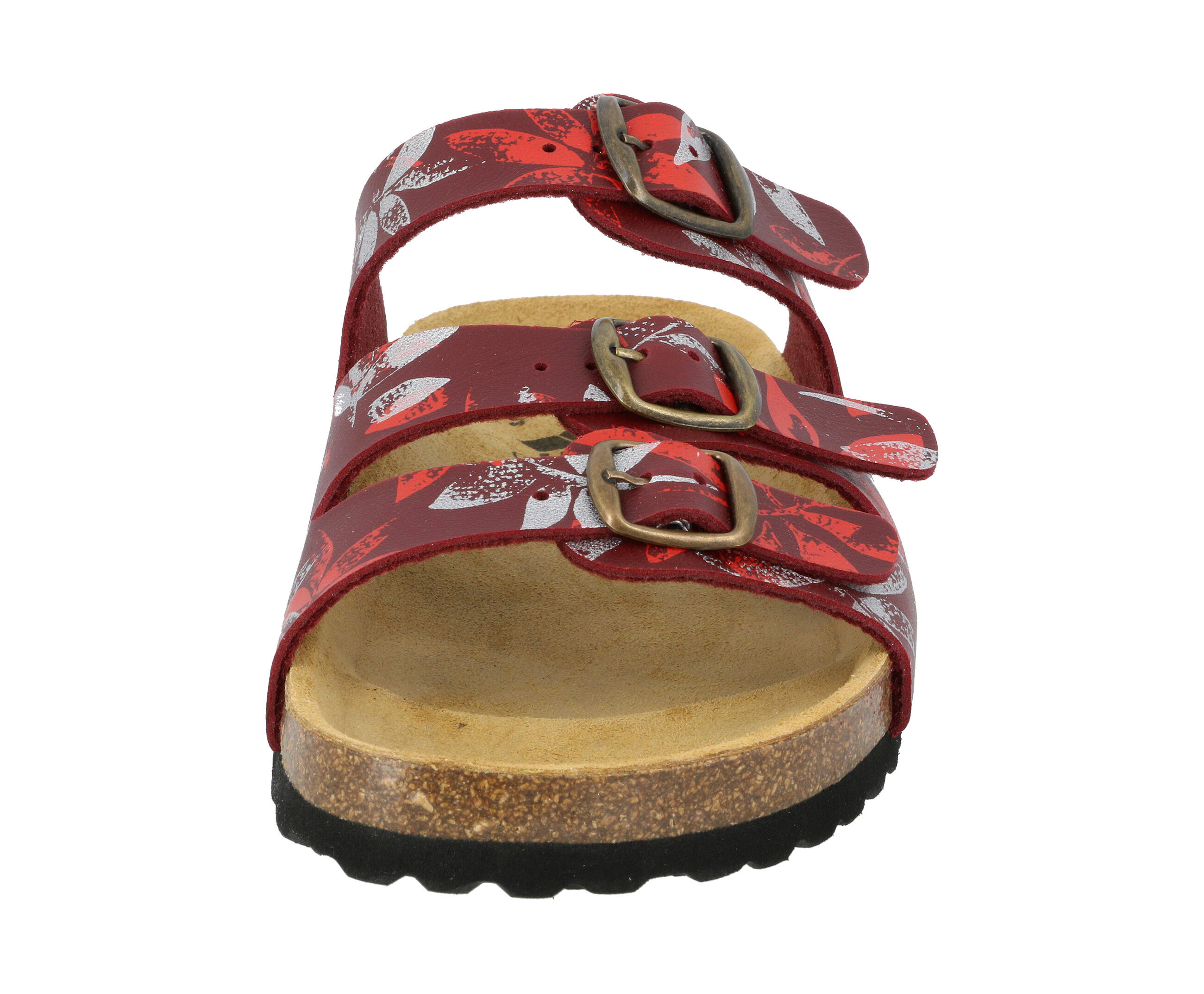 LICO Bioline Leave Pantolette Damen mit verstellbaren Schnallen 3/6