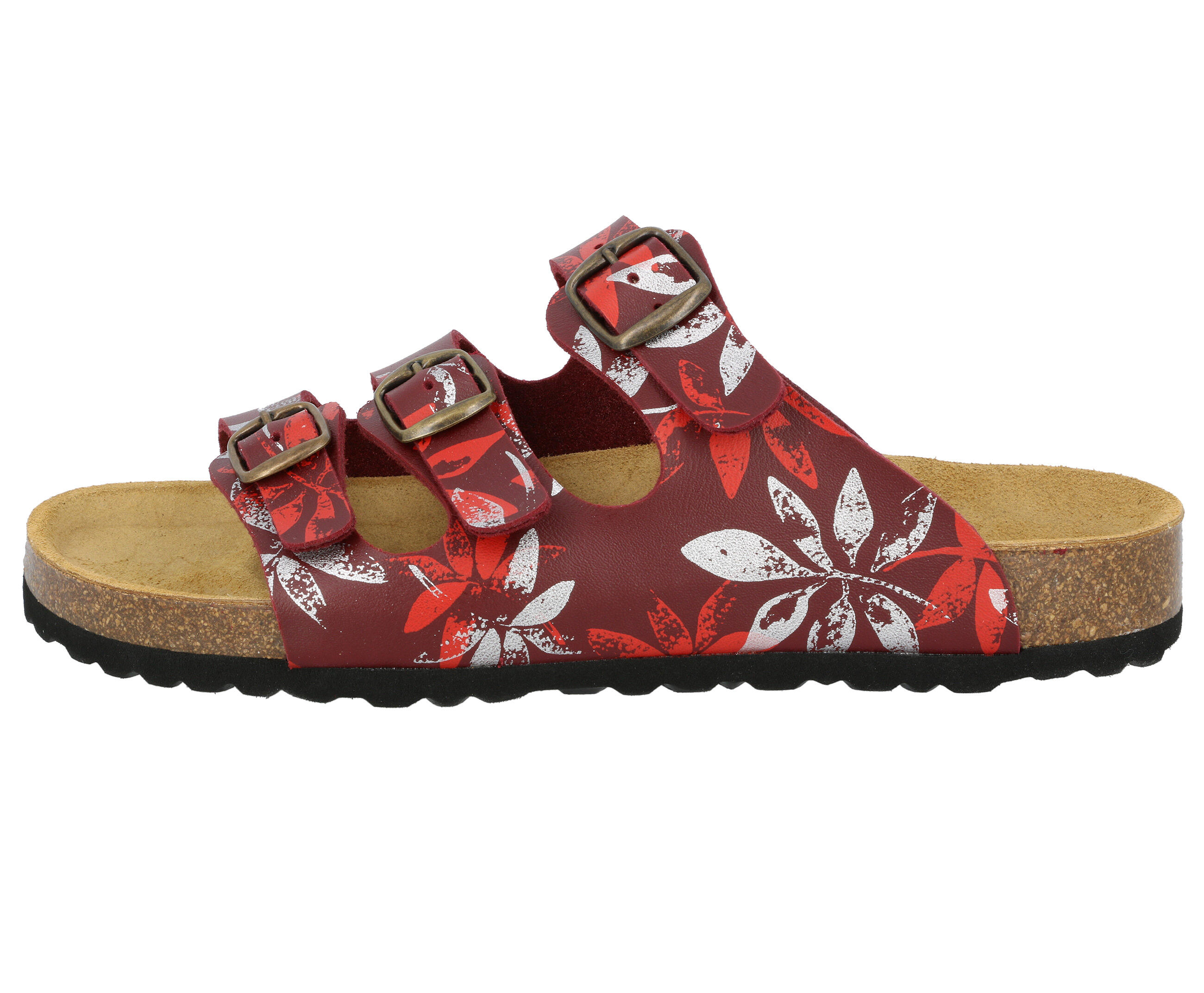 LICO Bioline Leave Pantolette Damen mit verstellbaren Schnallen 2/6