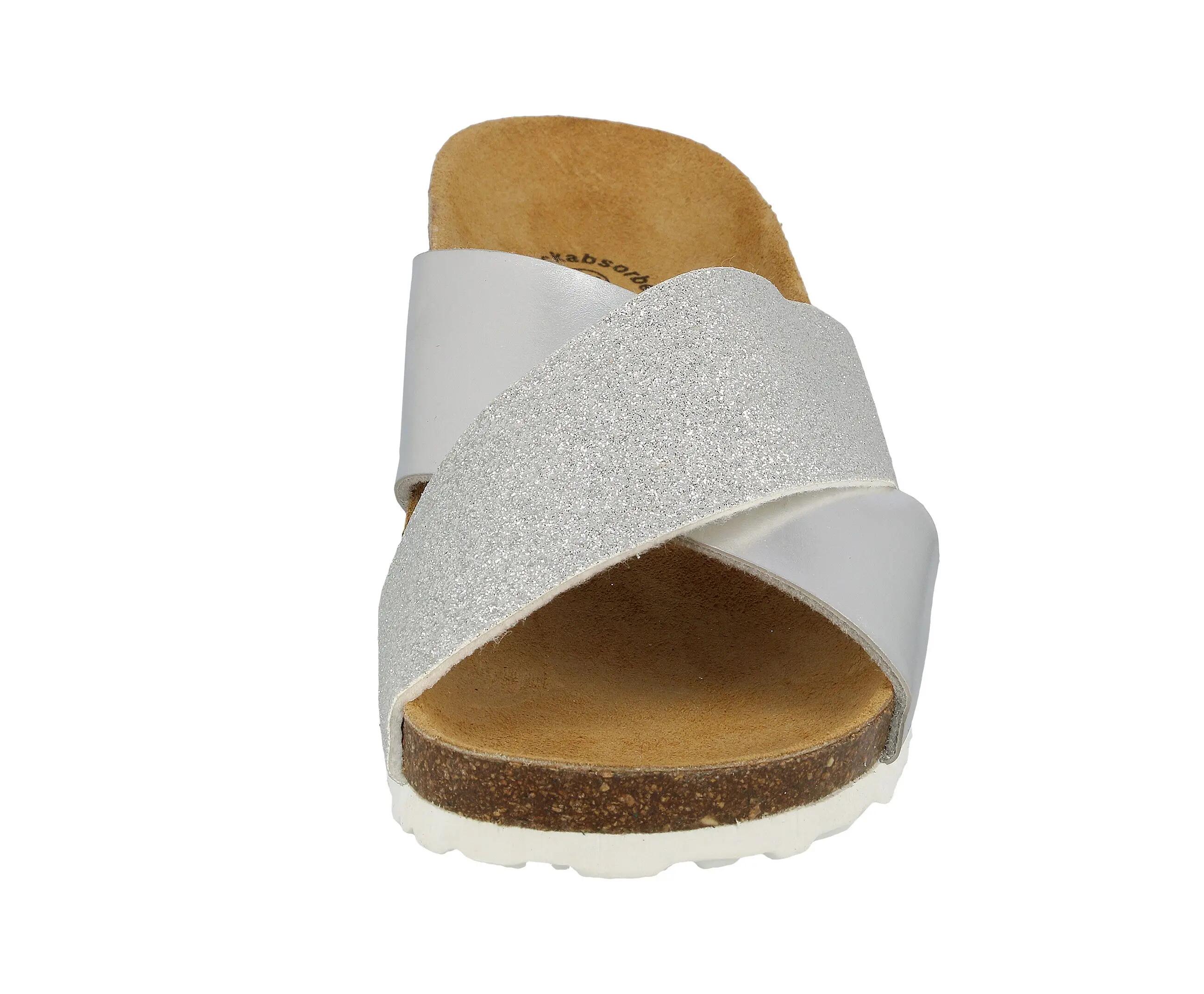 LICO Bioline Prime Pantolette Damen mit Lederdecksohle 3/6