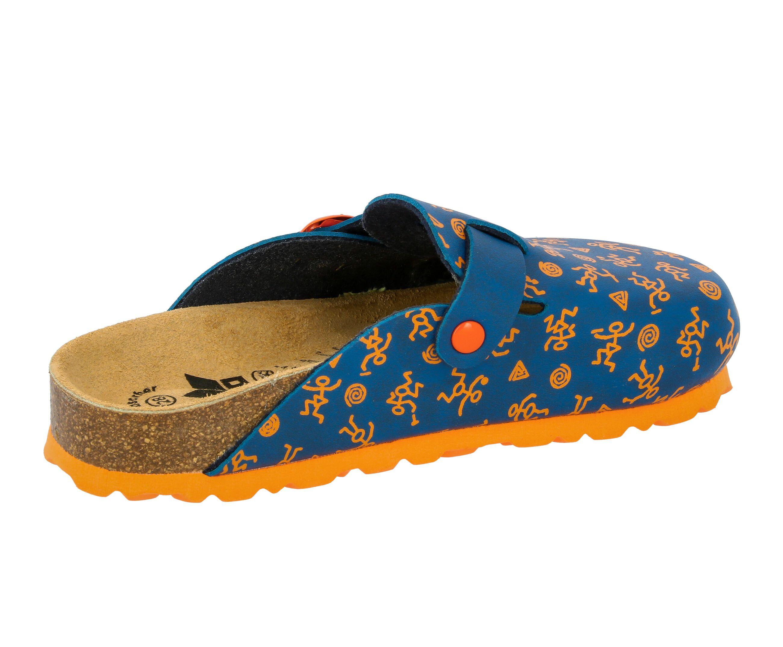 Sabot - enfant - confortable, réglable - Bioline - bleu 4/6