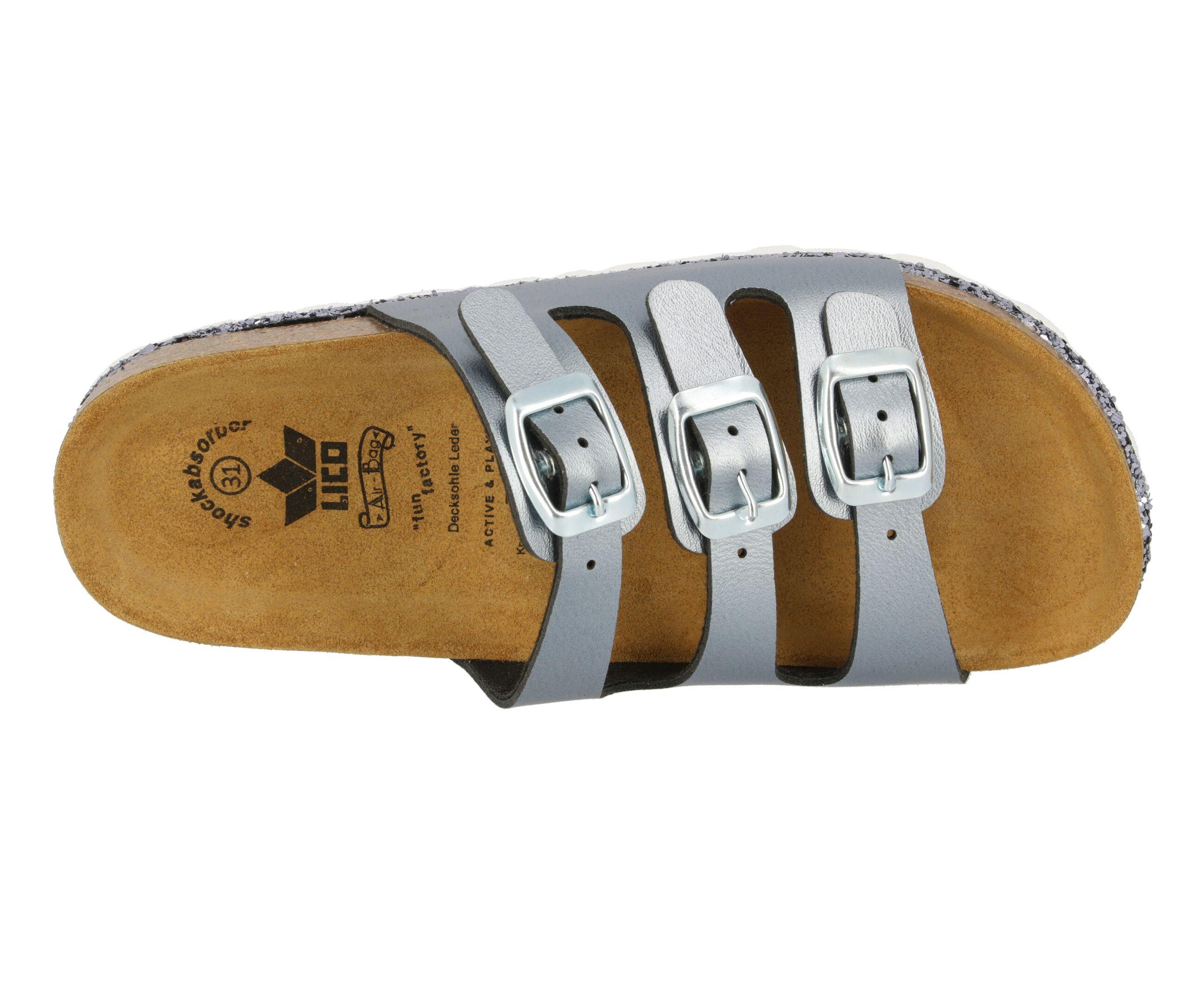 LICO Bioline Sensation Pantolette mit verstellbaren Schnallen 5/6