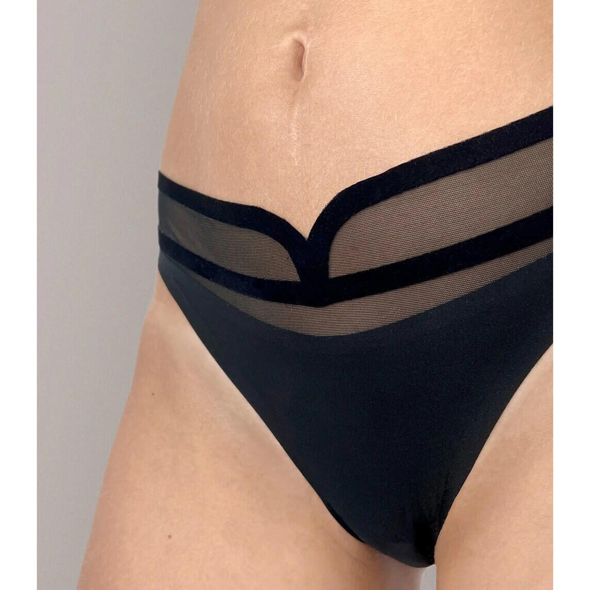 Hästko - String De Sport Femme Hastko "n°19" Noir Taille 1 (34/36/38) - Culotte - Noir - Decathlon
