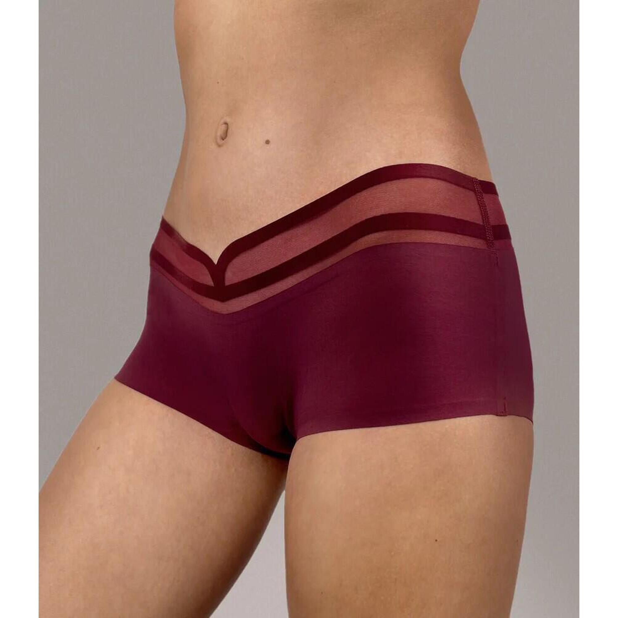 Hästko - Shorty De Sport Femme Hastko "n°19" Bordeaux Taille 2 (38/40/42) - Slip - Rouge - Decathlon