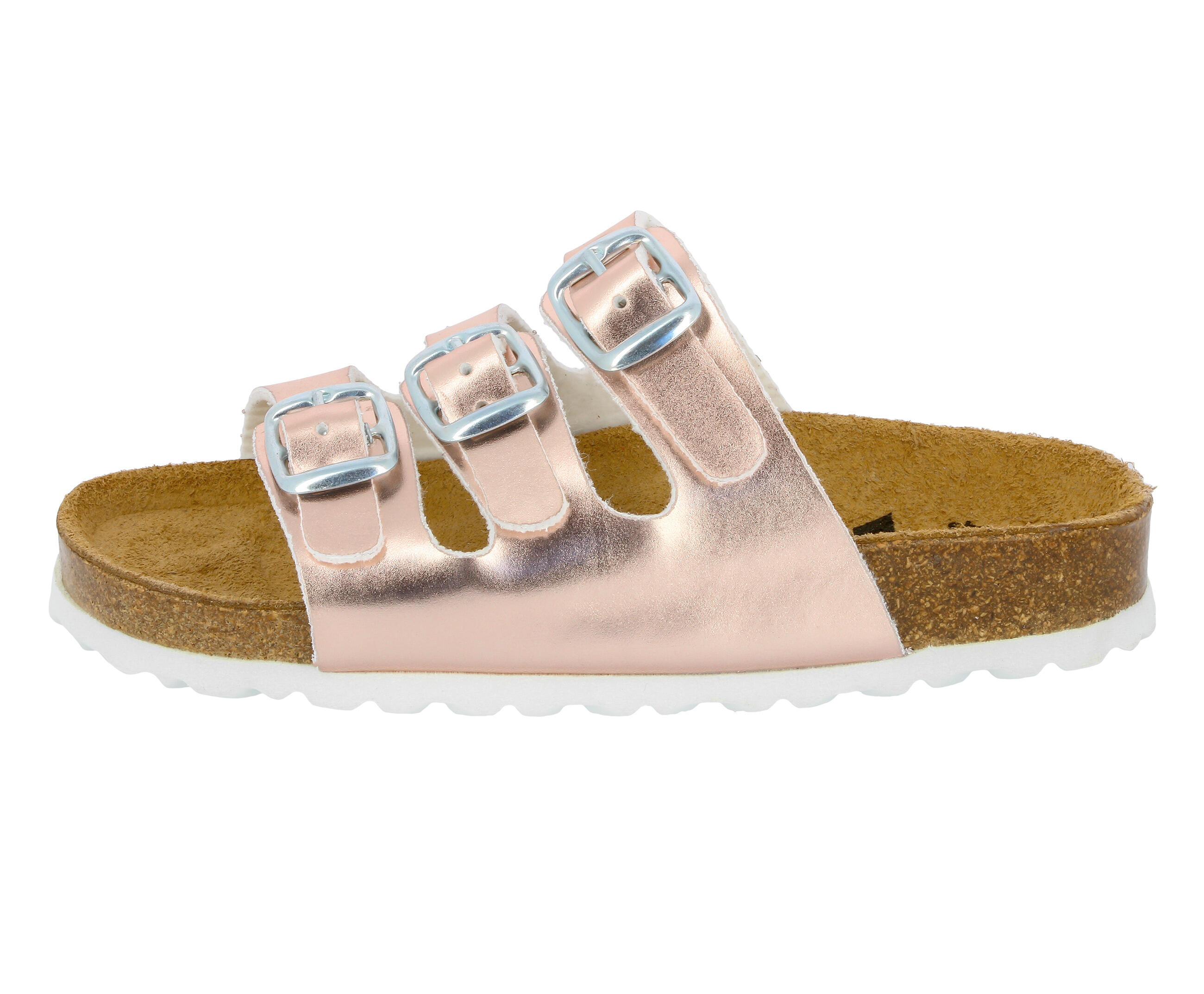 LICO Bioline Kids Shine Kinder-Pantolette mit Korkfußbett 1/6