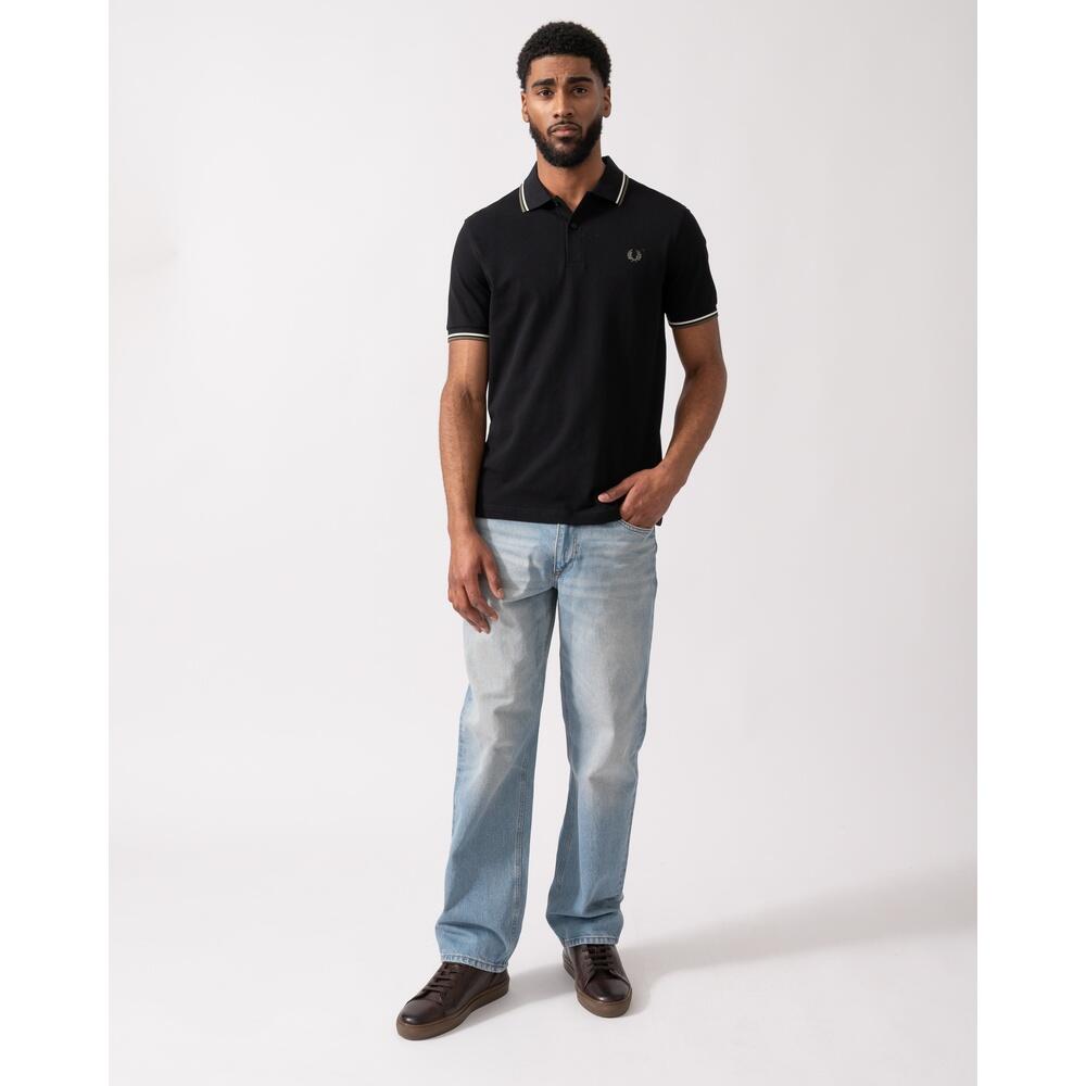 Polo de doble ribete Fred Perry 3/4