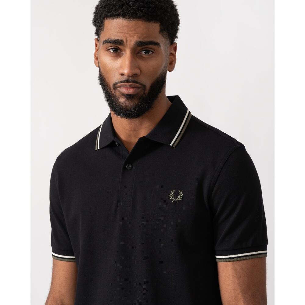 Polo de doble ribete Fred Perry 4/4