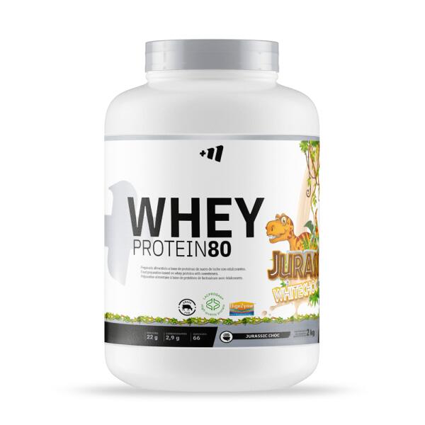 MMSUPPLEMENTS Whey Protein80 - 2 kg Jurassic White Choc MM Supplements