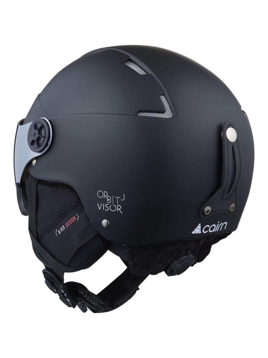 Kinder Skihelm met Vizier - Orbit Visor - Mat Black 3/3