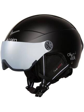 Casque de ski enfant avec visière - Visière Orbit - Noir mat