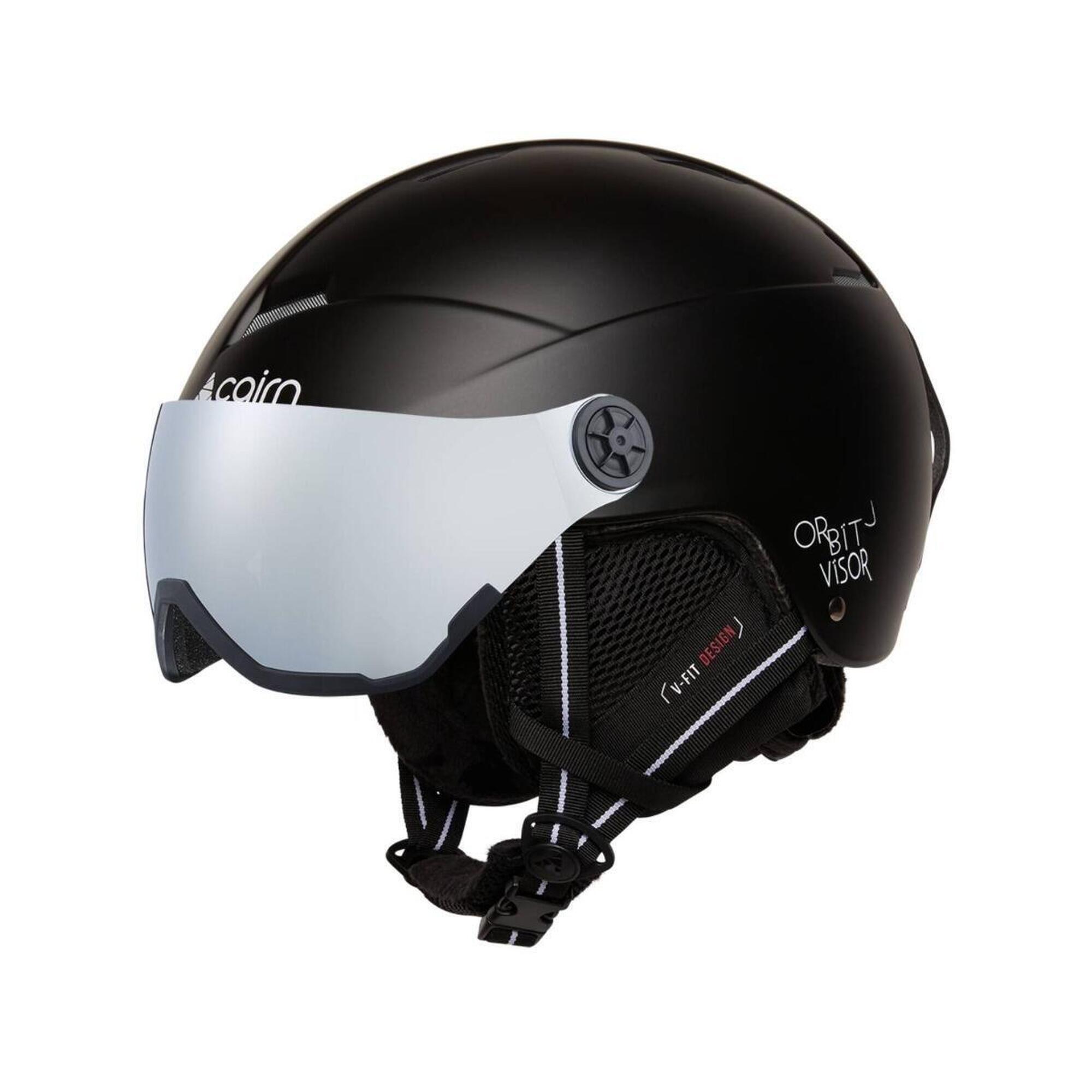 Cairn - Casque De Ski Enfant Avec Visière - Visière Orbit - Noir Mat - Casque - Noir - Decathlon