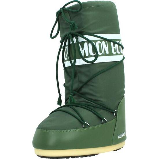 Bottes Moon Boot Modèle Mb Icon Nylon Couleur Vert
