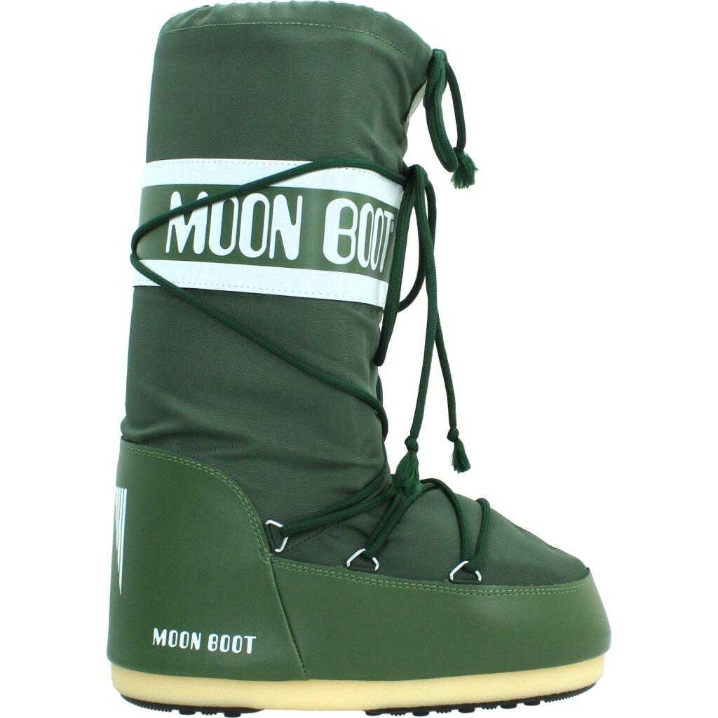 Bottes Moon Boot Modèle Mb Icon Nylon Couleur Vert 4/5