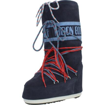 Stiefel Moon Boot Modell Mb Icon Suede Laces Farbe Blau