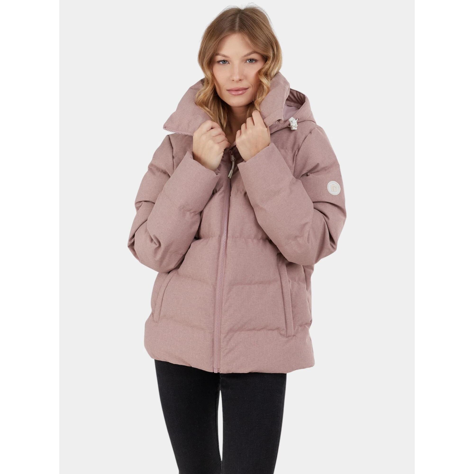 Fundango - Veste Matelassée Femme Mirabelle - Manteau - Rose - 36 Xs - Decathlon