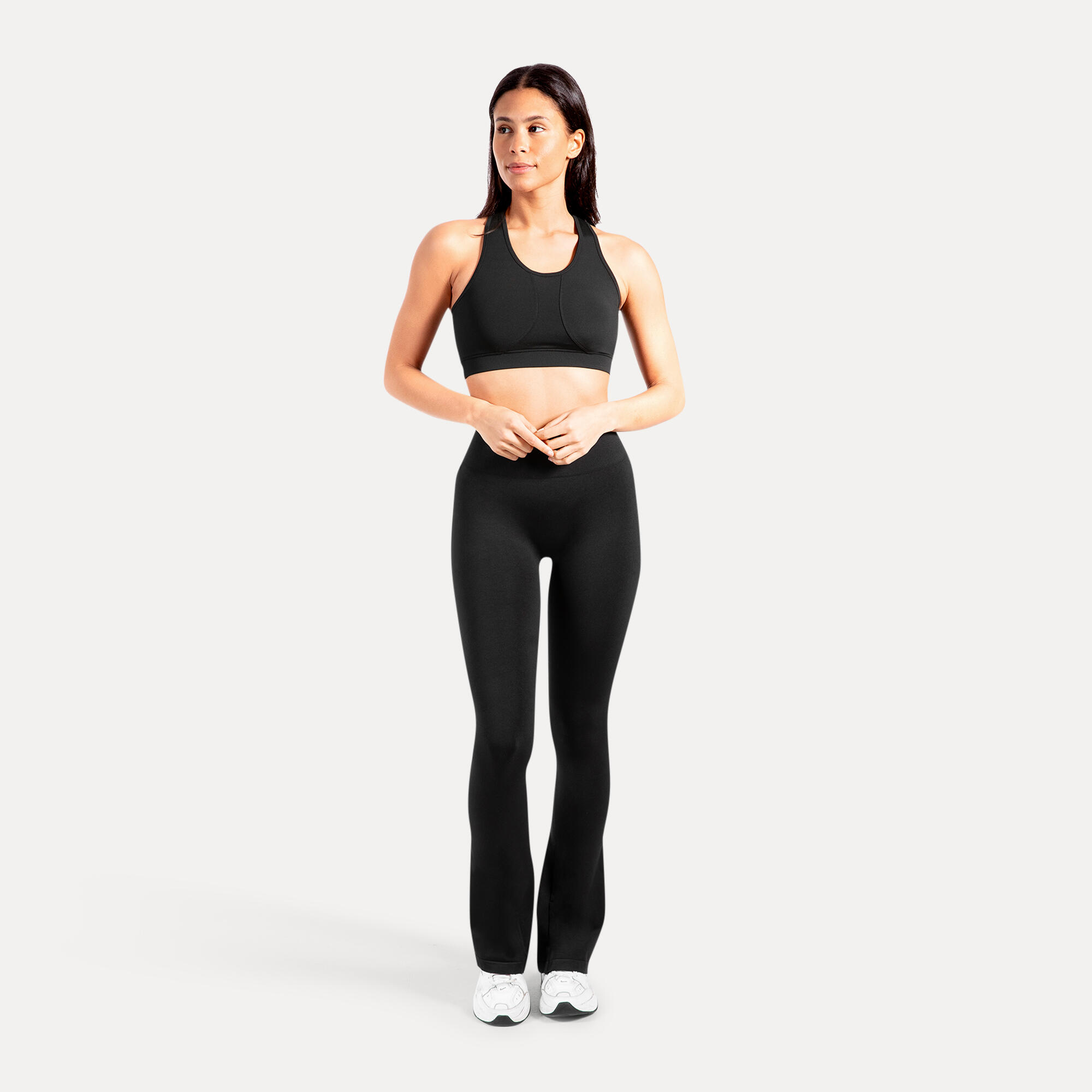 Damen Schlagleggings Oriana Schwarz 3/5