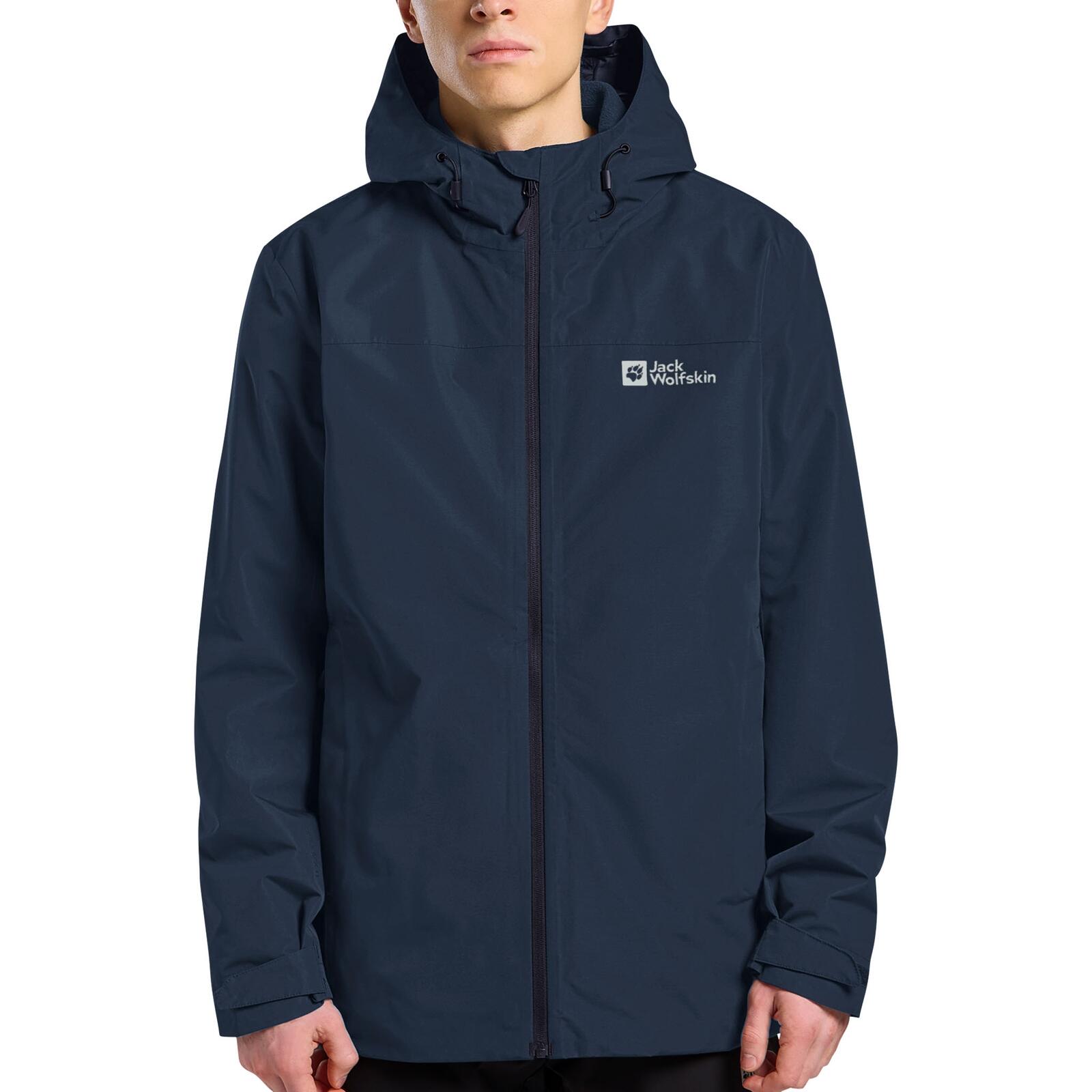 Heren 3-in-1 jas Jack Wolfskin Taubenberg 3In1 5/7
