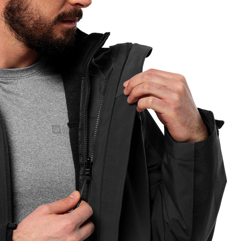 Geacă 3în1 bărbați Jack Wolfskin Taubenberg 3In1
