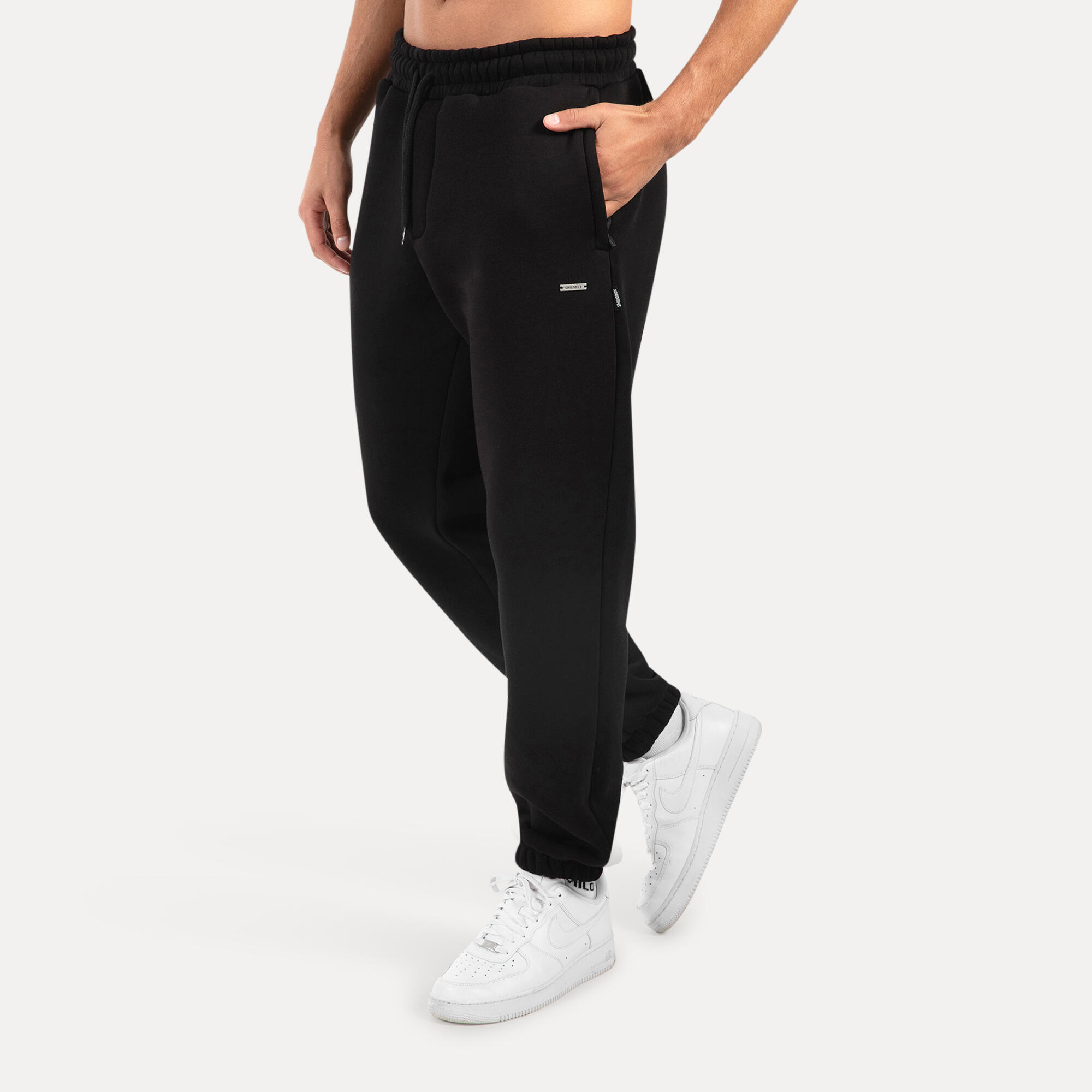 Herren Jogginghose Cedrik Schwarz 2/5