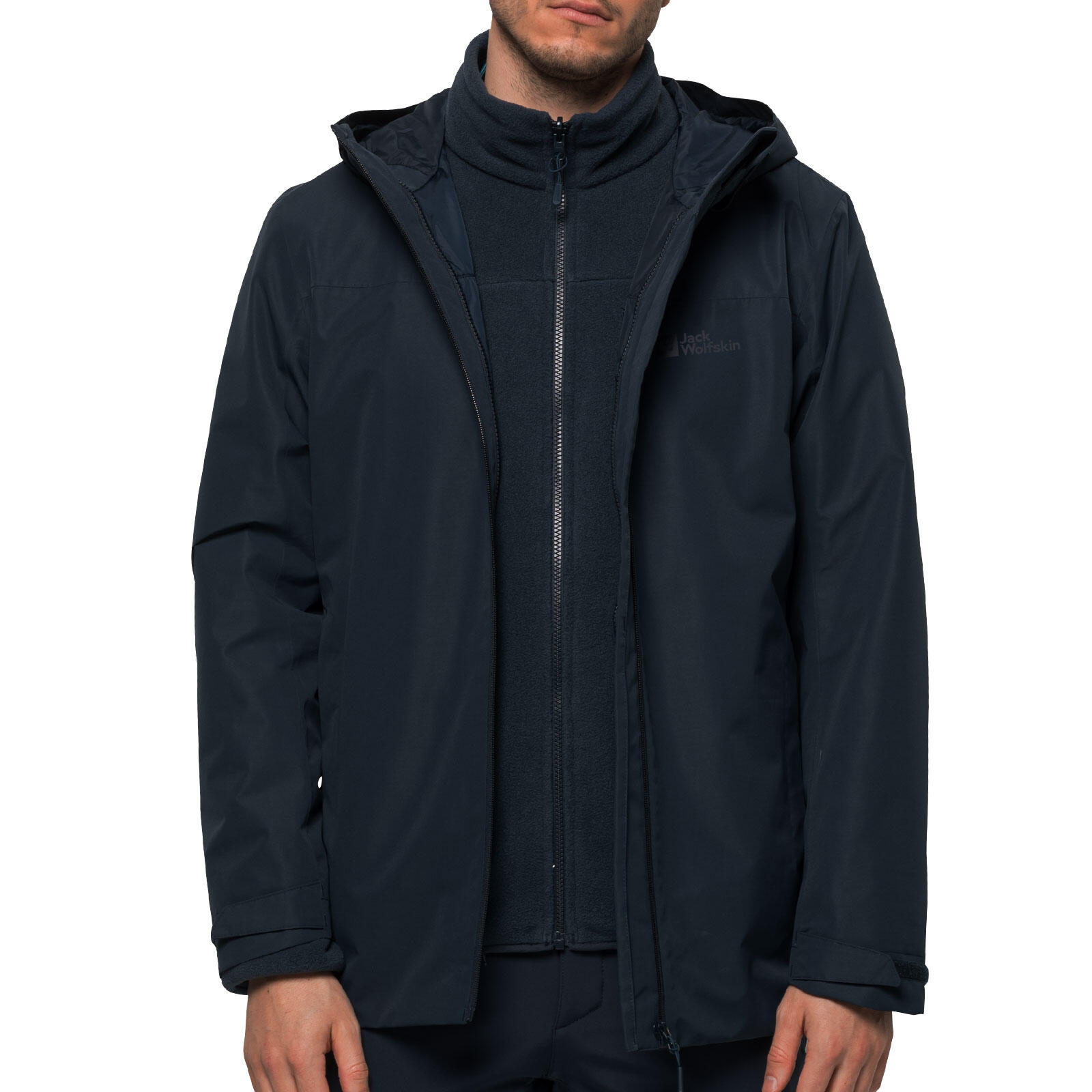 Outdoorjacke wasserdicht winddicht atmungsaktiv - Taubenberg JKT M 2/6