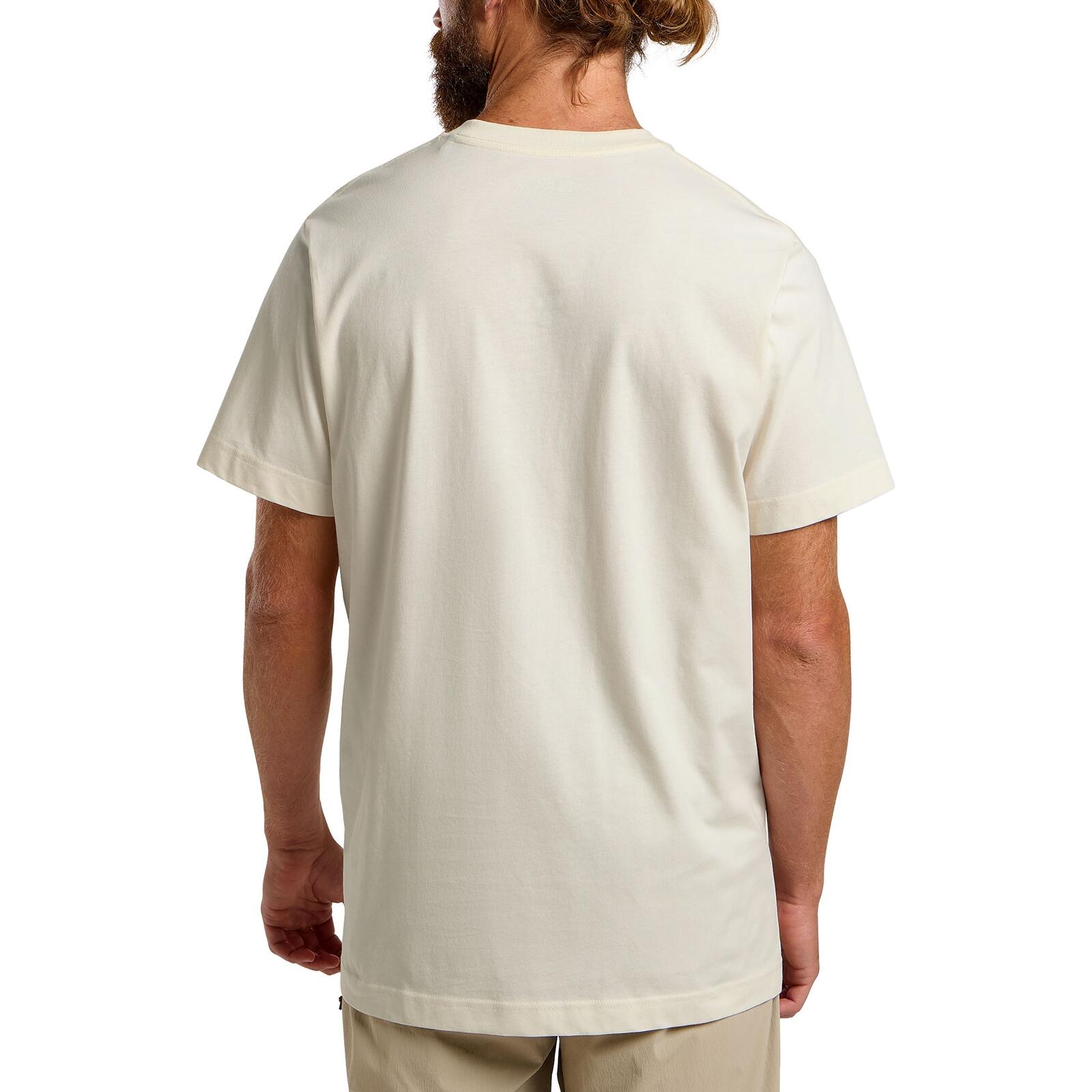 JACK WOLFSKIN Koszulka męska Brand T M wood cotton white-XL 3/7