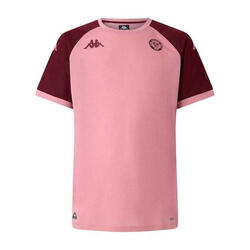 T-shirt d'entrainement Enfant Union Bordeaux Bègles Kappa Mokiba Rose 2025/26