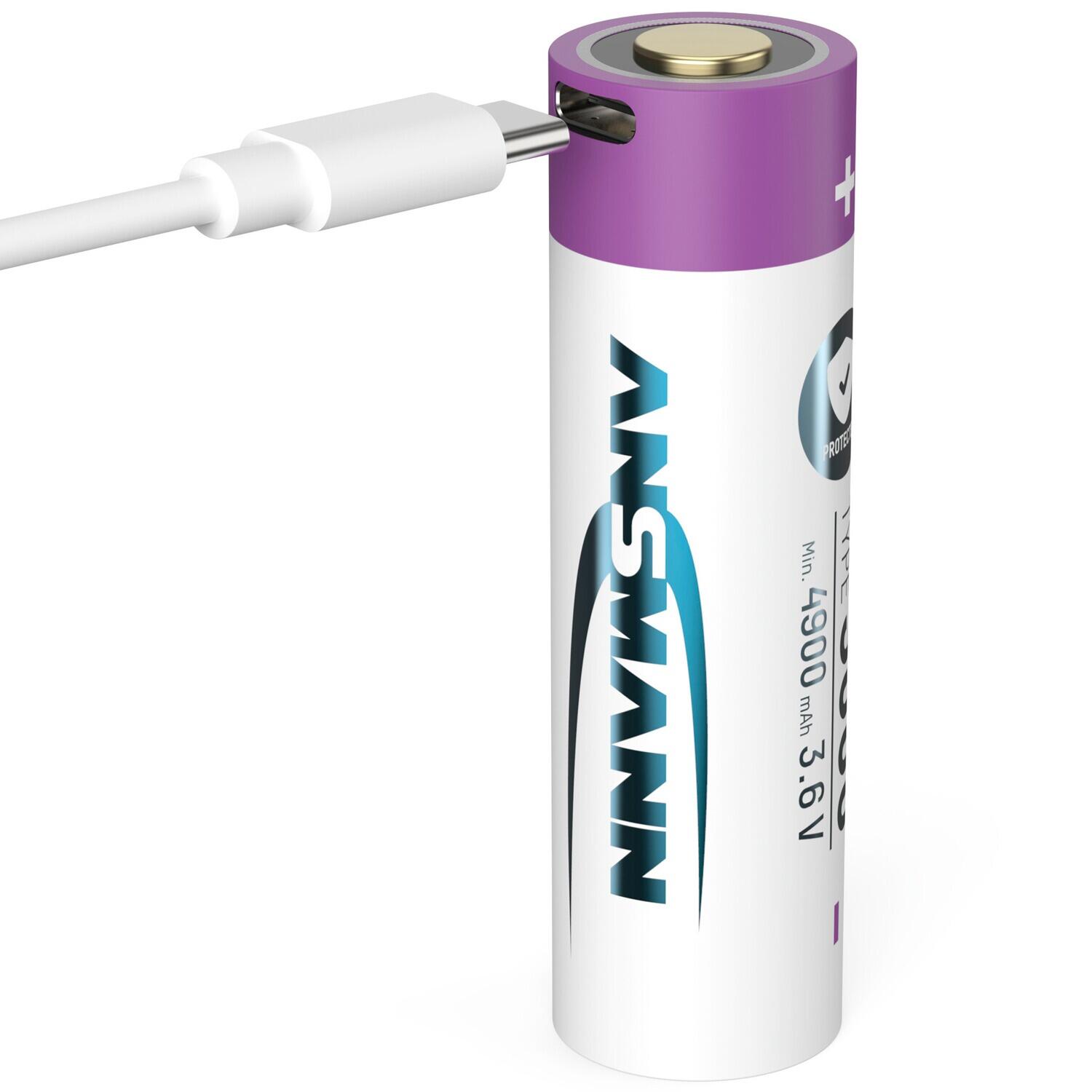 Akku 21700 5000 mAh mit Ladebuchse 2/7