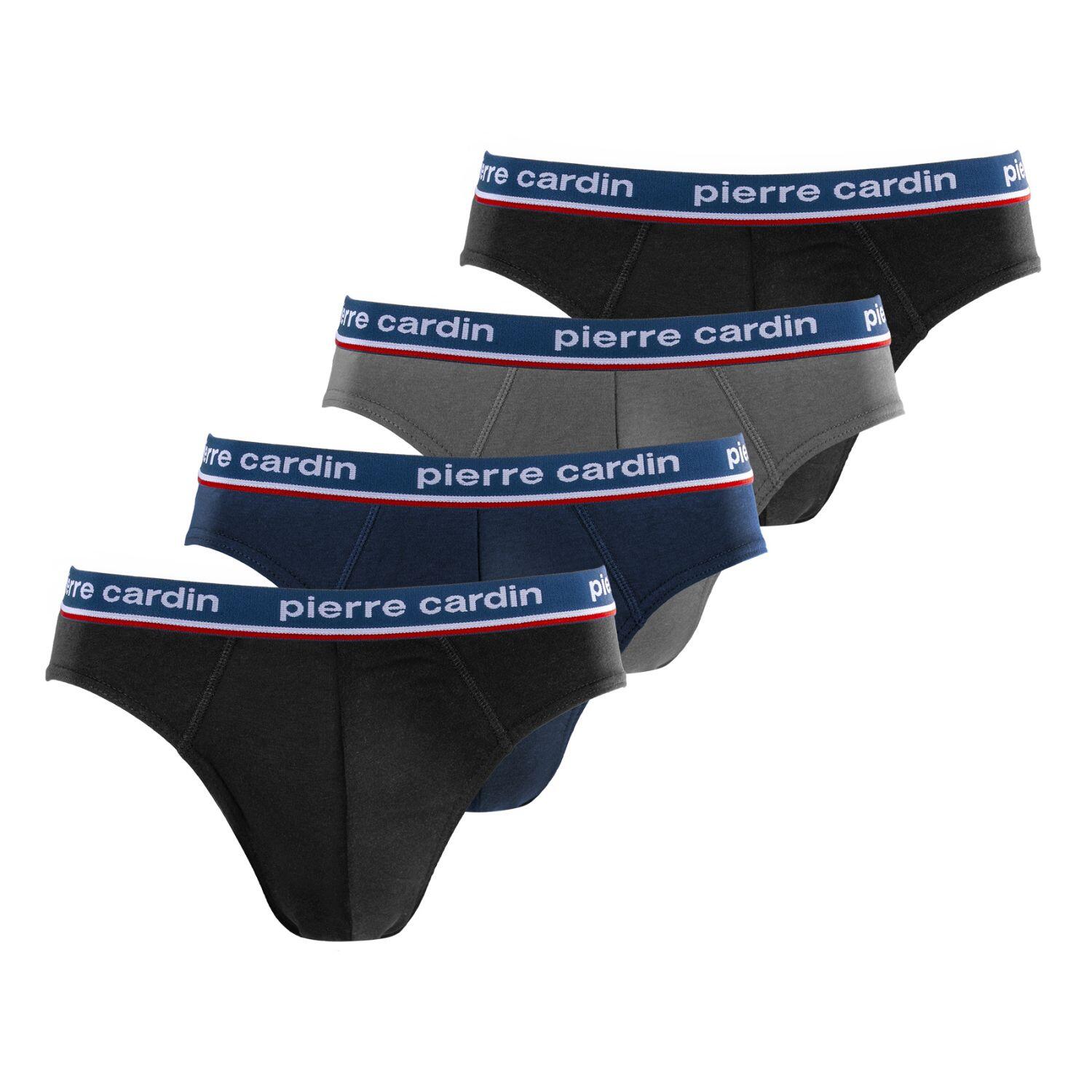 Lot de 4 slips homme en coton Uni French 1/5