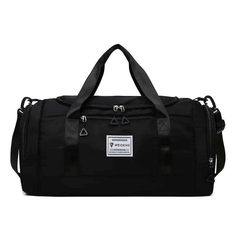 Waterproof Travel Storage Shoulder Bag Black