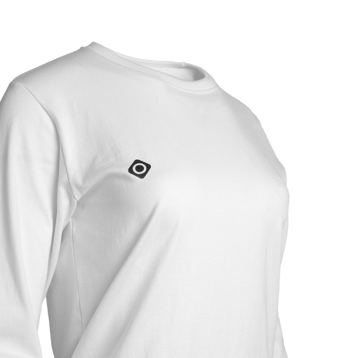 BRIANES Langarm-T-Shirt für Damen mit Rundhalsausschnitt und lässigem Design 3/4