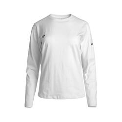 T-shirt à manches longues pour femmes BRIANES, col rond et style décontracté