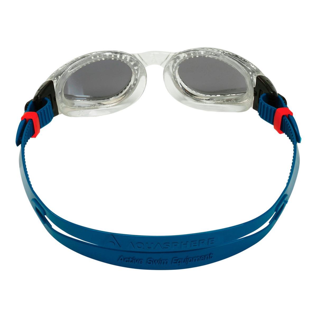 KAIMAN Schwimmbrille mit silberverspiegelten Gläsern 4/5
