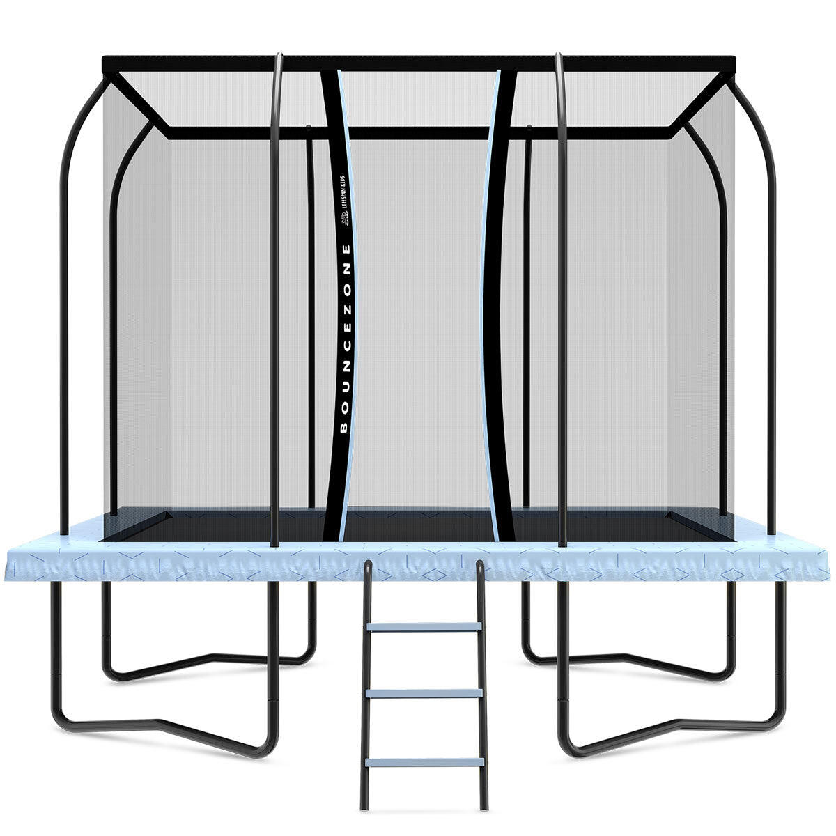 Lifespan Kids BounceZone M Rectangular Spring Trampoline Set