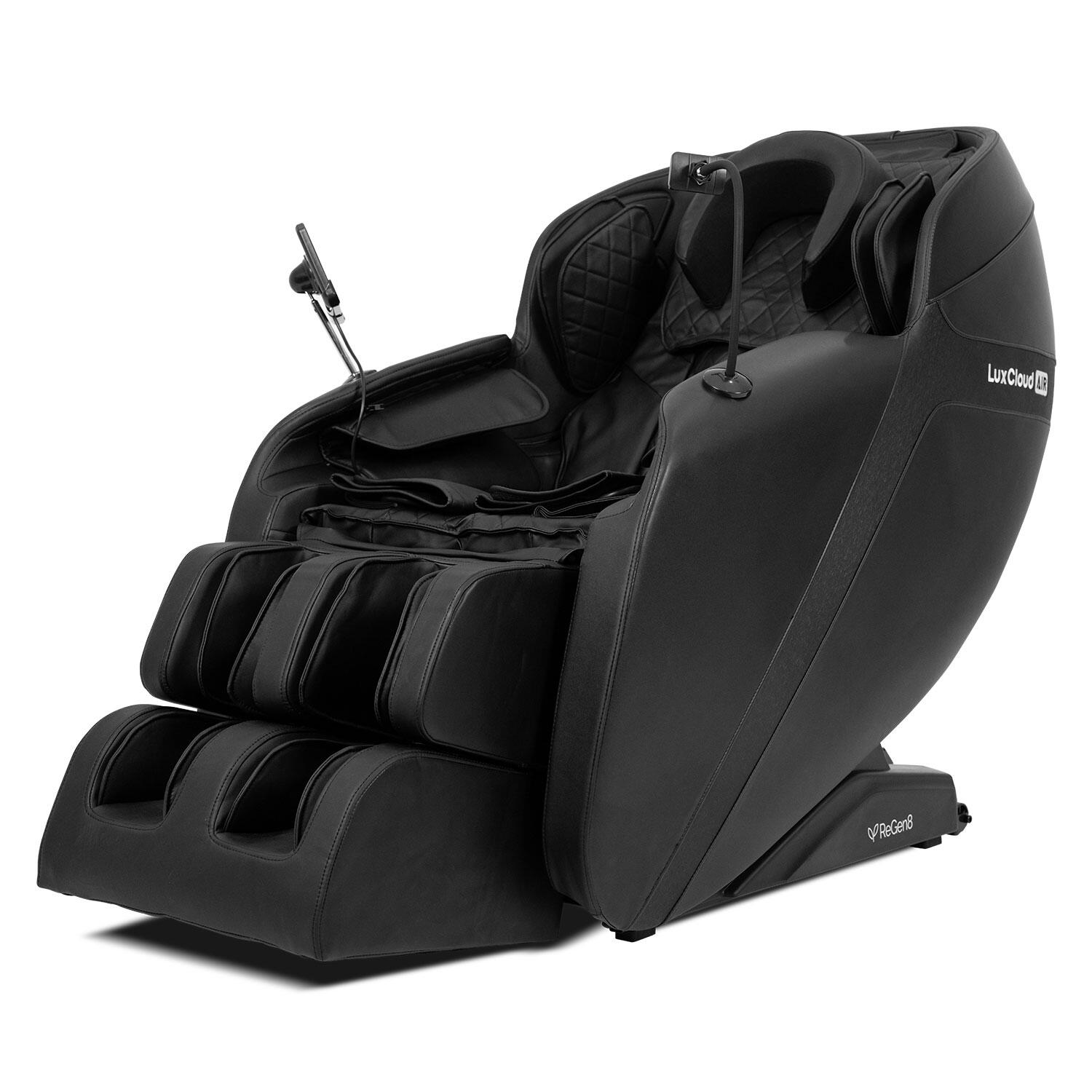 ReGen8 LuxCloud Air - Zero Gravity Heated Massage Chair in Black