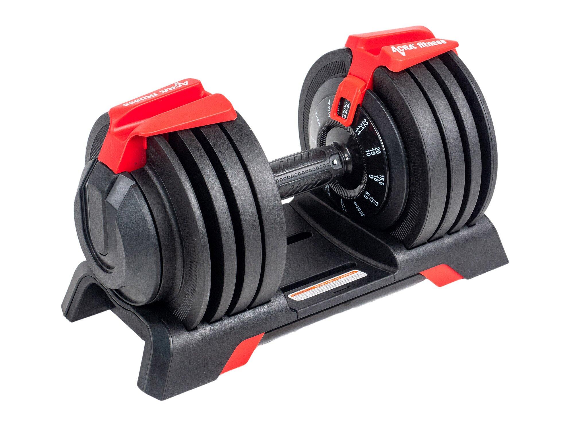 Sada nastavitelných činek 24 kg, 3v1 4/7