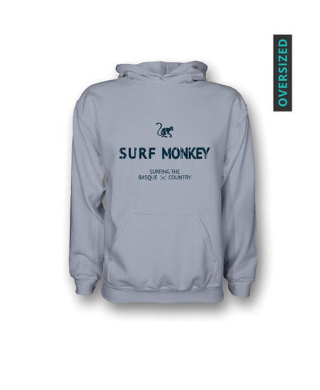 Hoodie / Heren/Dames - Biologisch Katoen (Serene Blue)