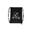 Sacul gymsack Givova negru, 13L, nylon, închidere cu șnur