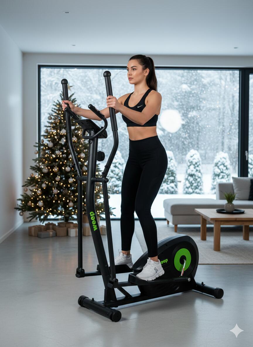 Rower Trenażer Eliptyczny Orbi-trek WEEP o100C magnetyczny 4/8