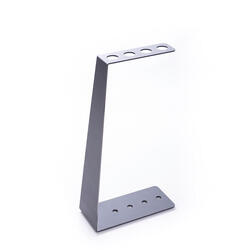 PORTE QUEUES IRON METAL GRIS 4 QUEUES