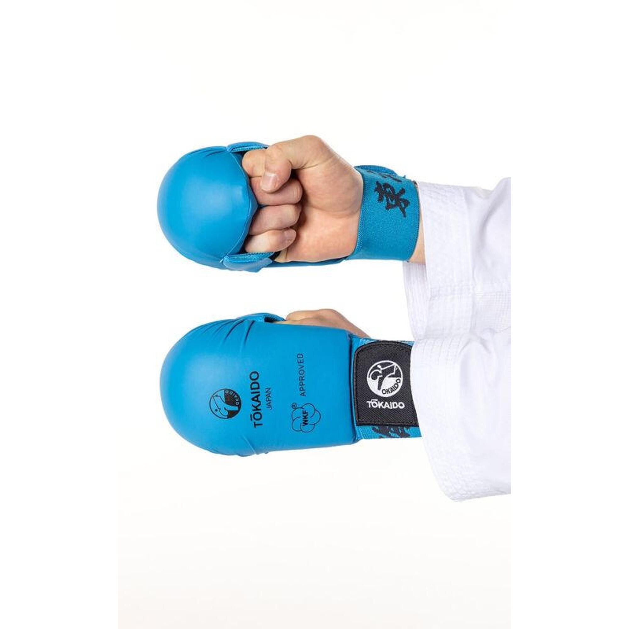 Manusi Karate Tokaido Kanji Albastre FSB 051